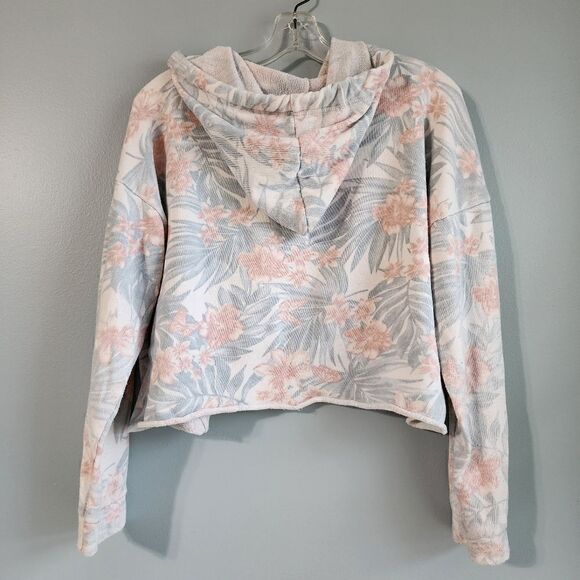 Ron Jon Tropical Leaf Crop Hoodie - Picture 2 of 13